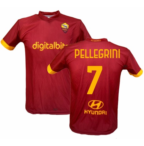 Maglia Roma Pellegrini 7 ufficiale 2021-22